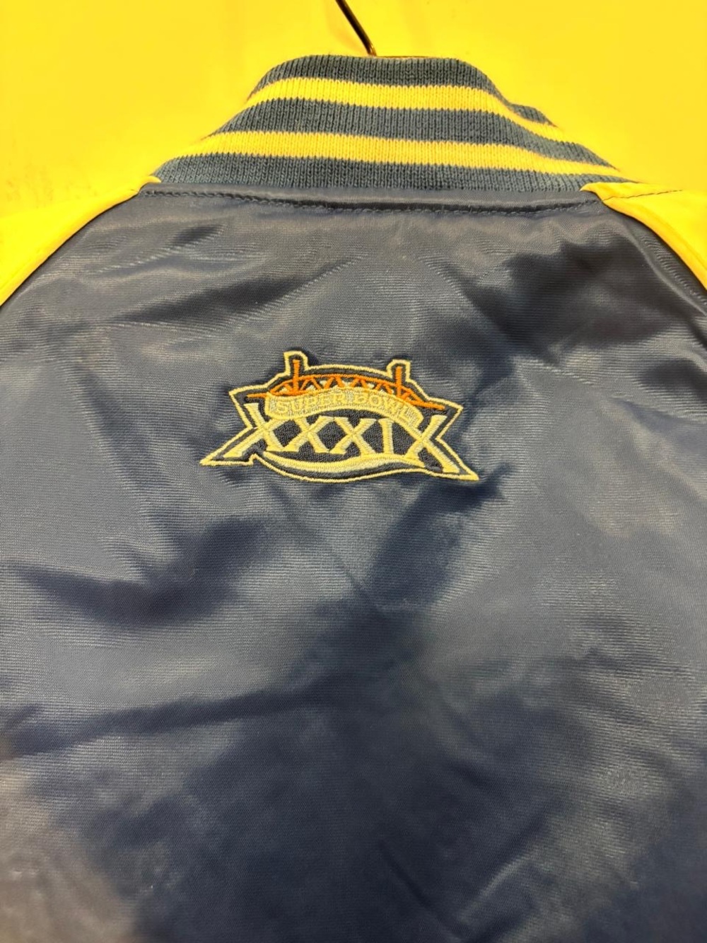 NFL For Her Super Bowl XXIX Women’s Satin Varsity Jacket Size M - #A06 - Picture 8 of 8